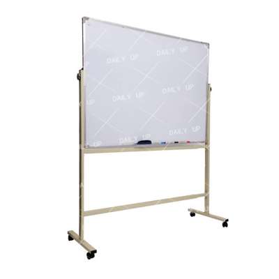 Magnetic Moving White Board Moveable Bulletin Board Dry Erase Writing Board for Office Classroom Furniture