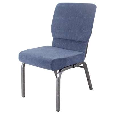 Waterproof Navy Blue Church Chair Dimensions Royal Blue Church Chair with LOGO Stackable Chair Of Church Used for Sale