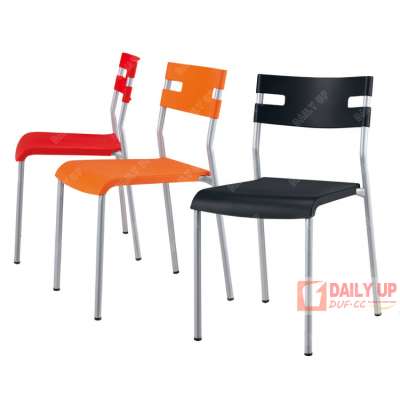 PP Plastic Hotel Chair with Steel Frame Cheap Price Dining Chair with A3 Steel Tube Hot Sale in India