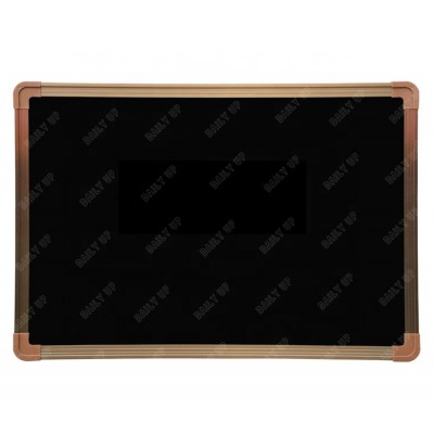 Black Board for School Classroom Blackboard with Pen Tray Magnetic Chalk Black Board with Aluminium Frame Factory price